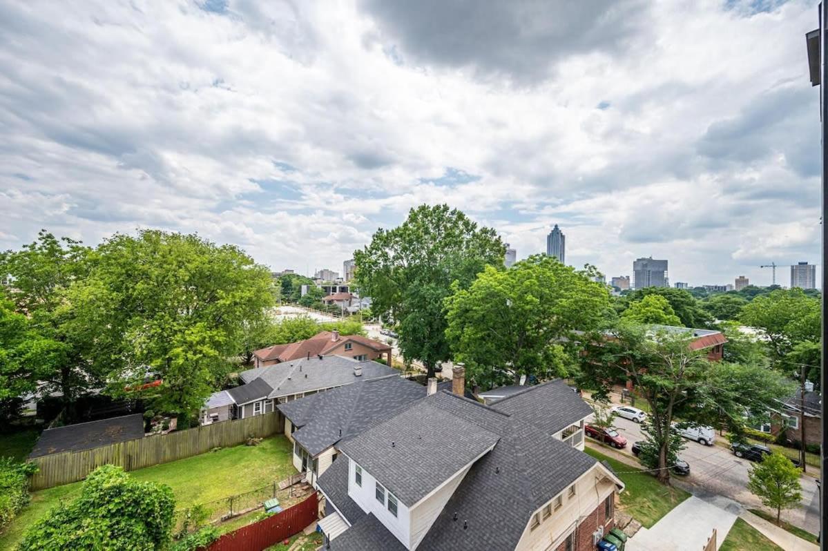 Downtown New Built Roof Top Balcony City View 525Pkwy Atlanta Dış mekan fotoğraf