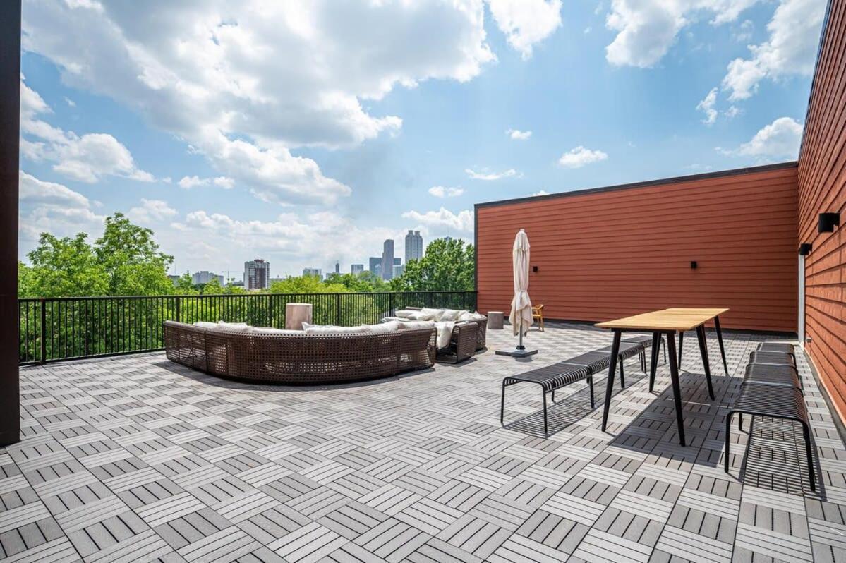 Downtown New Built Roof Top Balcony City View 525Pkwy Atlanta Dış mekan fotoğraf